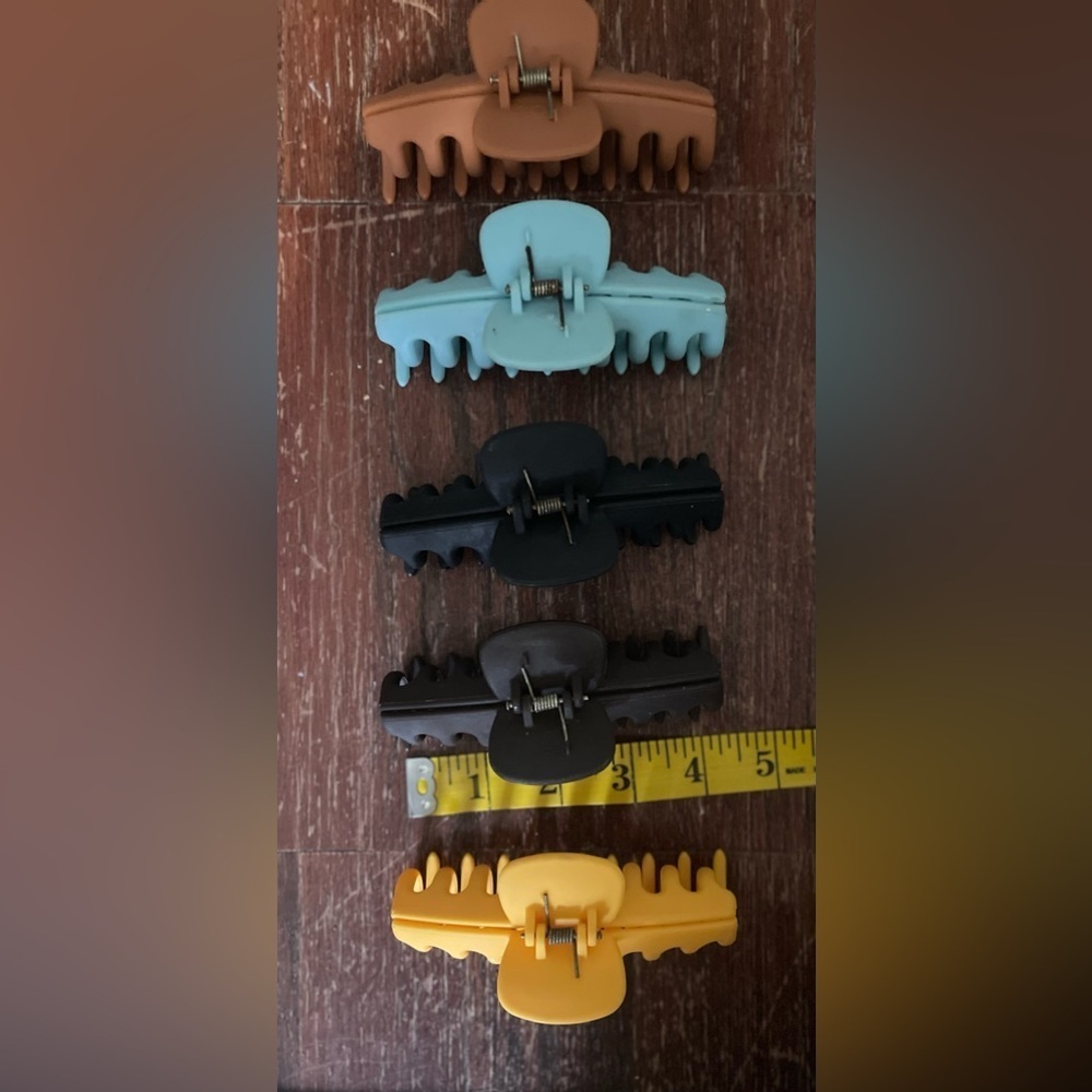 5 Large Claw Clips - Picture 5 of 5